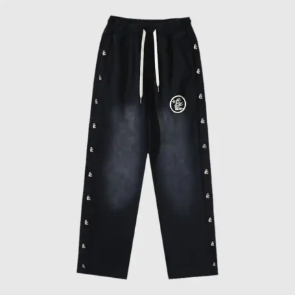 Hellstar Waxed Sweatpant 'Black'